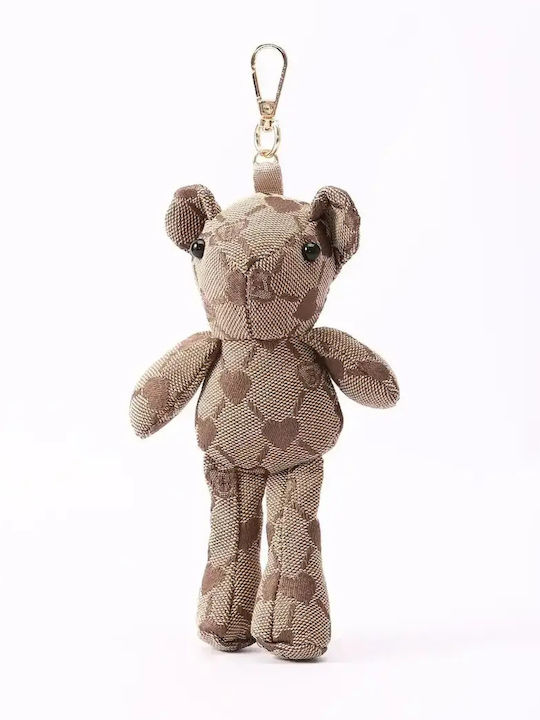 Signare Μπρελόκ Τσάντας Teddy Bear B-loved Bear Beige