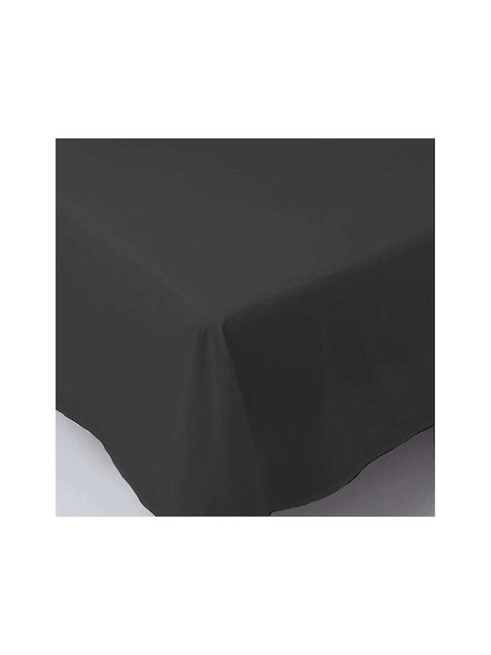 SteweHome Σεντόνι Μονό 160x240εκ. Μαύρο