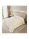 Linea Home Forza Pique Double Blanket 220x240cm Ecru