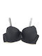Büstenhalter Mit Trägern Cup B Schwarzes Push-Up Büstenhalter Mit Bügel