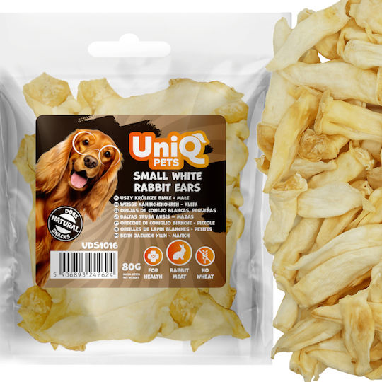 Uniq Hundeleckerlis Kleine Rassen Diät mit Kaninchen und Kaninchen 80gr