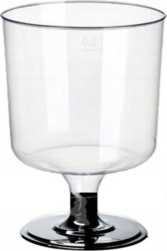 Olpack Einweggeschirr Kunststoff Transparent 190ml 6 Stück