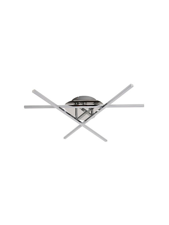 Horoz Electric Mount Ceiling Light 24cm White With Integrated LED