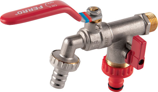 Ball Valve Two 1" 3-4" Connections F-comfort
