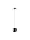Black LED Pendant Light with Warm White Light