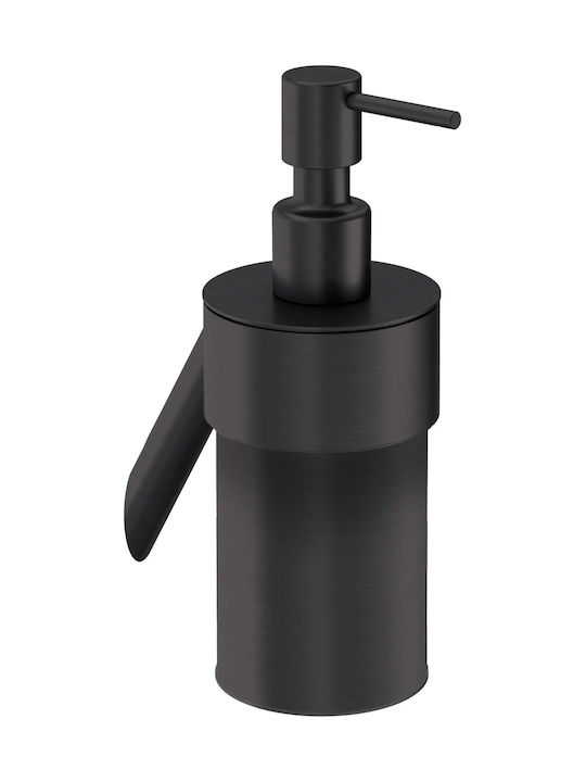 Deante Επιτοίχιο Dispenser από Ανοξείδωτο Ατσάλι Μαύρο