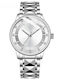 Womens Watch 42mm Battery With Silver Metal Bracelet