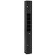 Costway Bathroom Column Cabinet Wall Hung M20xL20xH180cm Black