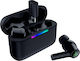 Razer Hammerhead V3 HyperSpeed In-ear Bluetooth Handsfree Ακουστικά με Αντοχή στον Ιδρώτα και Θήκη Φόρτισης Μαύρα