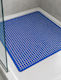 Sidirela Bathtub Anti-Slip Mat with Suction Cups Blue 50x50cm