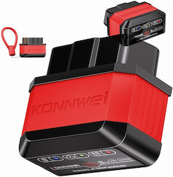Konnwei Διαγνωστικό Αυτοκινήτου ELM 327 OBD 2 με Bluetooth