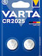 Specialist Batteries Varta Cr2025 2 Pcs