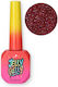 Jelly Gelly Ojă Pentru Unghii Cu Gel Sparkling Flame Cu Sclipici 12ml