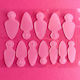 Jelly Gelly Silicone Pads Dual Forms Shape Nr 4