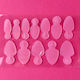 Jelly Gelly Silikonpads Doppelte Formulare Form Nr 1