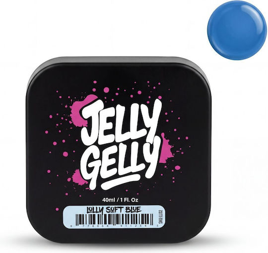 Jelly Gelly Ημιμόνιμο Βερνίκι Νυχιών Lolly Soft Blue 40ml