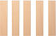 Holz Wabenblatt Kerzen 50x10x1 Mm 5 Stück