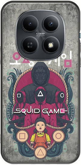 Калъф Squid Game Xiaomi Redmi Note 15 5g Черен TPU Силикон