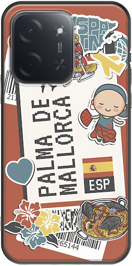 Θήκη Ticket To Palma De Mallorca Xiaomi Poco C85 4g Black Tpu Μαύρη Σιλικόνη