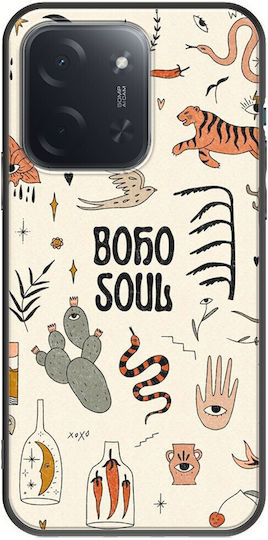 Boho Soul Case Xiaomi Poco C85 4g Black Tpu Black Silicone