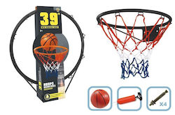 Blue Toys Παιδική Μπασκέτα Εξωτερικού χώρου Τοίχου με Μπάλα