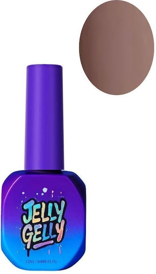 Jelly Gelly Ojă Pentru Unghii Cu Gel Milk Cocoa 12ml