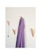 SteweHome Wooden Wall Hanger Pink 80x13x13cm 4 Pieces