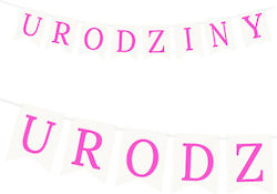 Birthday Banner Pink 1 Set Birthday Banner Pink 1 Set