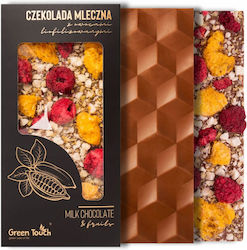 Green Touch Σοκολάτα Γάλακτος Χωρίς Γλουτένη 80gr