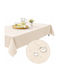 Now Art Stain Resistant Tablecloth Light Beige 155x220cm