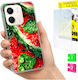 Husă Oppo A5x Foto Spate Pepene Verde + Sticlă 9h