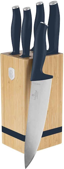 Berlinger Haus Messer Set mit Sockel aus Rostfreiem Stahl