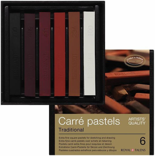 Rembrandt Carre Pastels Traditional Set 6