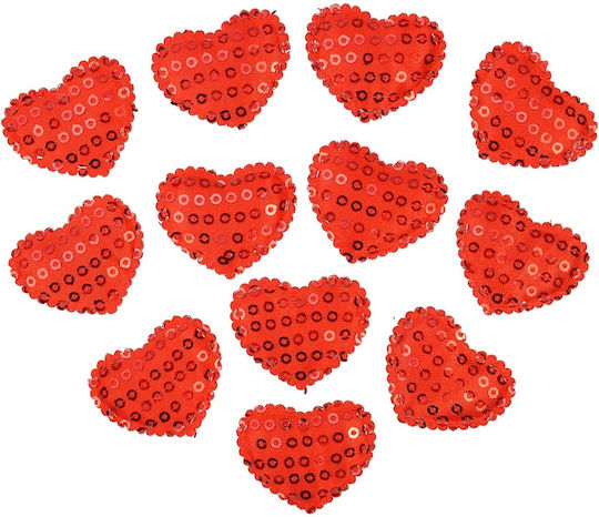Fabric Party Stickers Set 12 Pieces