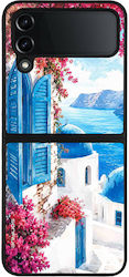 Sonique Light Blue Silicone Book Case Galaxy Z ...