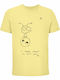 T-shirt Unisex " Moby I Never Meant To Hurt You " Light Yellow