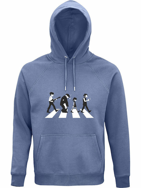 Hoodie Organic Unisex " Gorillaz On Abbey Road ...