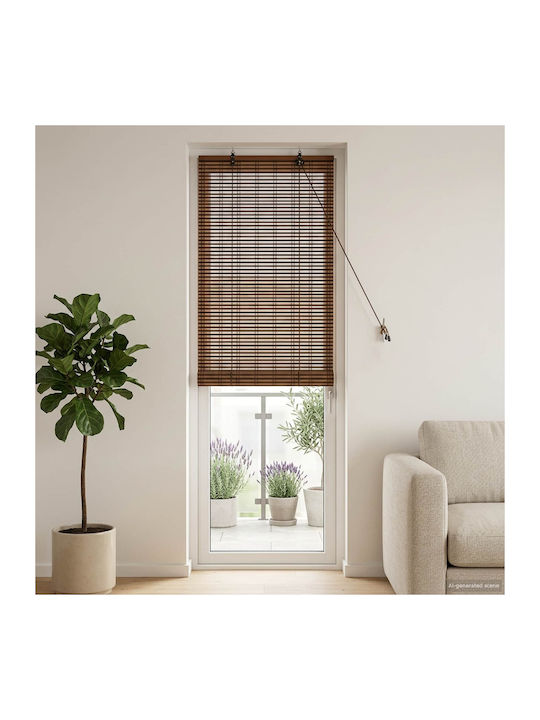vidaXL Roller Blinds Partial Blackout Brown W40...