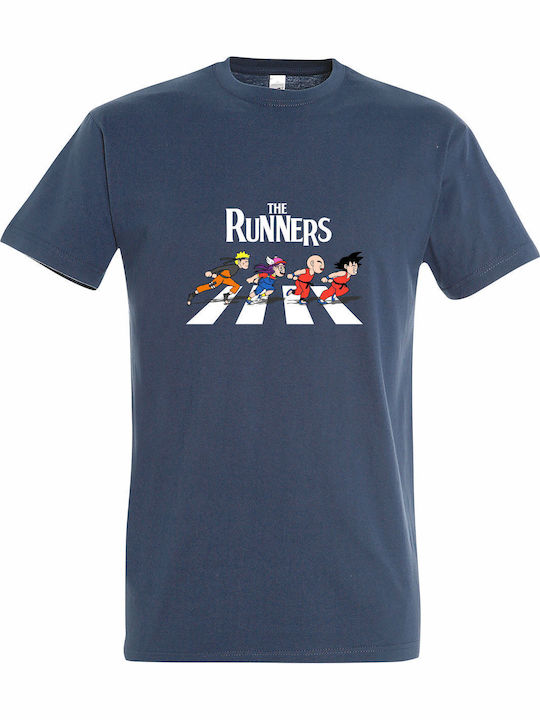 Тениска Унисекс Runners Наруто Dragonball Аниме...