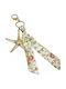 0079 Starfish Floral Scarf Keyring & Bag Charm Savil