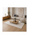 Noelia Living Room Rug Rectangular Shaggy White 120x170cm