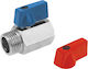 Mini Ball Valve F F 1-2"