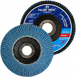 Disc De Șlefuire Cu Flap Din Zirconiu Inox 125mm P40 Falon Tech