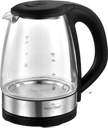 Swiss Haus SH-GWK2217 1.7lt με Ισχύ 1500W Μαύρος Swiss Haus SH-GWK2217 1.7lt με Ισχύ 1500W Μαύρος