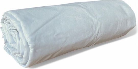 To megalo pazari King Size Bettlaken mit Gummibettlaken 180x200+30cm Grau