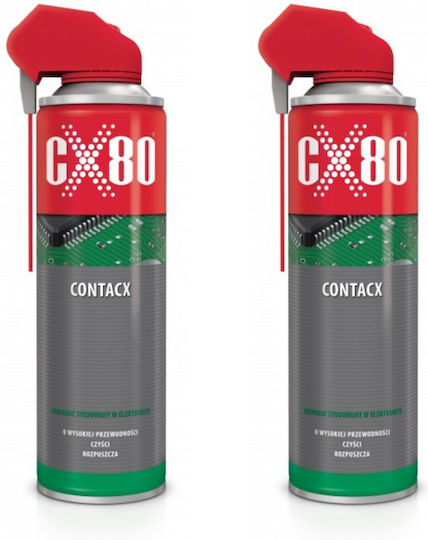 Cx80 Contacx Спрей За Почистване На Електронни Печатни Платки 500мл X2