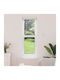 vidaXL Wooden Blind in White Colour W50xH130cm