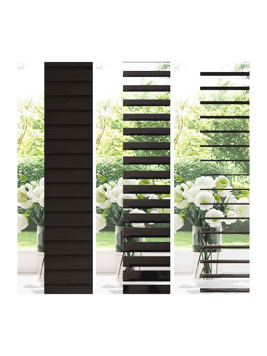 vidaXL Wooden Blind in Brown Colour W50xH130cm