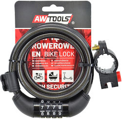 Awtools Cycle Lock 10mm X 120cm Code