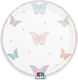 Butterfly 18cm Πιάτο για Party 6τμχ